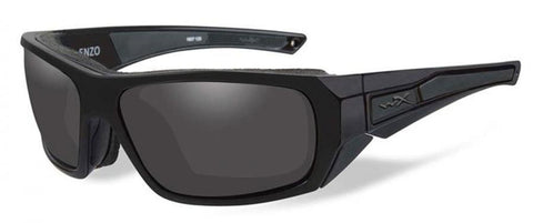 Wiley X Valor Sunglasses Smoke Grey/Clear/LR/Matte Black