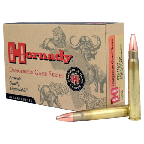 Hornady .375 H and H Mag 270 Grain SP-RP SPF-20 Count