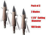NAP New Archery Products Slingblade 100gr 1.78 in Cut - 3 Pack