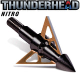 NAP New Archery Products Thunderhead Nitro 100Gr X Bow Broadhead - 3 Pack