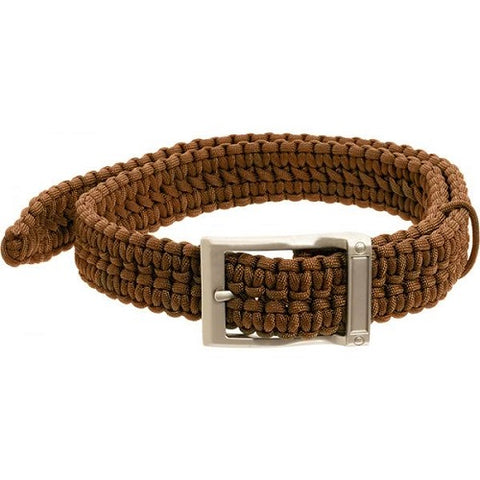 Timberline Coyote Tan Paracord Survival Belt-Small